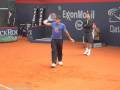 Federer practicing in Hamburg 2008 - ground strokes
