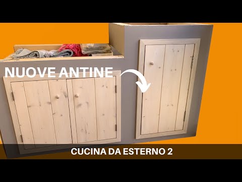 Antine per la Cucina da esterno 2