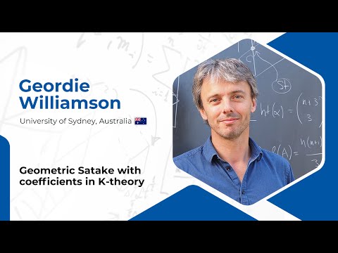 Geordie Williamson. Geometric Satake with coefficients in K-theory