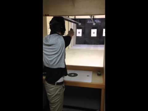 Shot with Baretta 9mm Marcel nushi