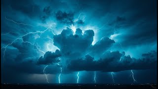 Powerfull off Thunderstorm, Beat Insomnia - Deep Sleep vwith Heavy Rain &amp; Thunder