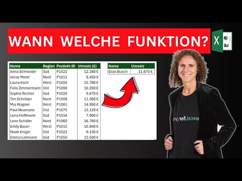 EXCEL-FUNKTIONEN verstehen & meistern – Nie wieder die falsche wählen!
