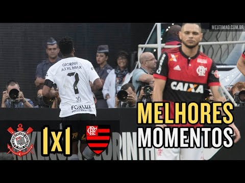Melhores momentos Corinthians 1 x 1 Flamengo - Brasileirão 2017