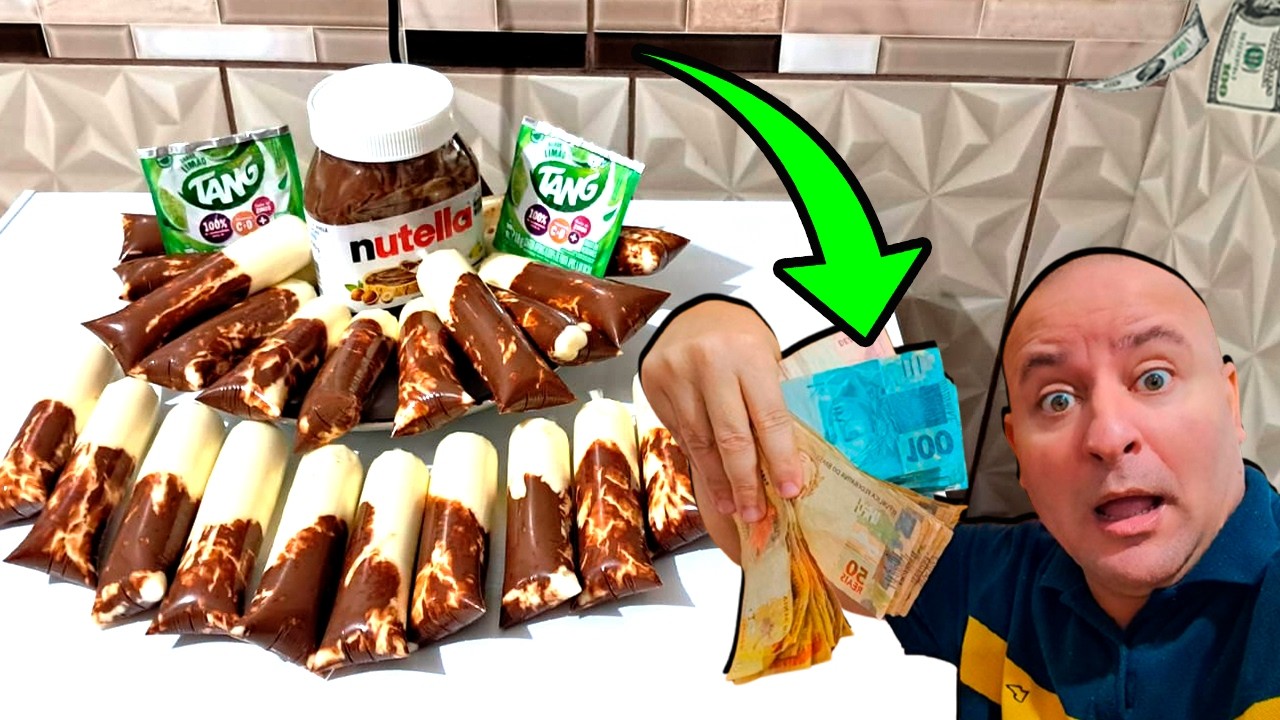 Você Está Perdendo DINHEIRO Por Não Fazer Esses GELADINHOS GOURMET?