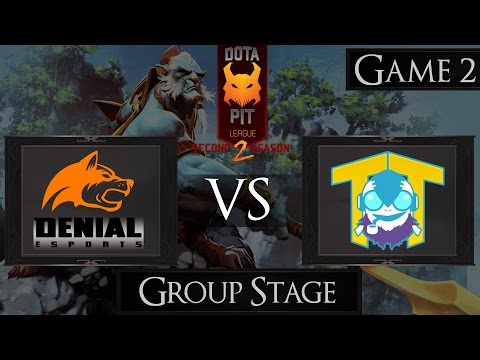 Dota 2 Denial vs Team Tinker | Dota PIT Season 2