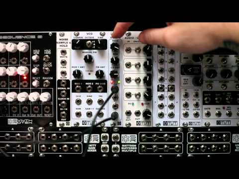 MST Voltage Controlled Low Frequency Oscillator (LFO) Synthrotek Demo Video