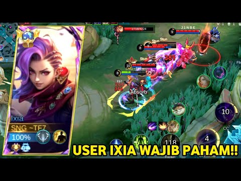 TUTORIAL, TIPS & CARA LANING, FARMING, ROTASI IXIA SEPERTI PENJOKI! USER IXIA WAJIB FAHAM - MLBB