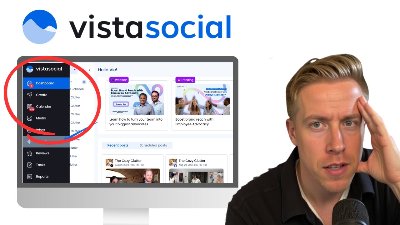 Vista Social Tutorial &amp; Review – Social Media Tool Worth It? video thumbnail
