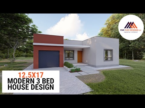 3 Bedroom Home Design - Luxurious Apartment Tour - 12.5x16.8m House Plan Tour - 164 sqm