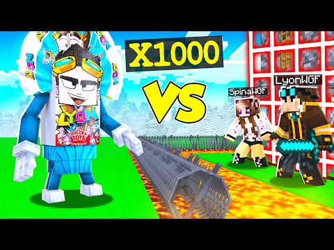 INVASIONE UOVA DI LYON CONTRO CASA SICURA SU MINECRAFT!!