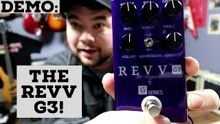 Video thumbnail for DEMO: The Revv G3 Distortion Pedal! The Most Versatile Dirt Box Ever? by Lucas Fowler