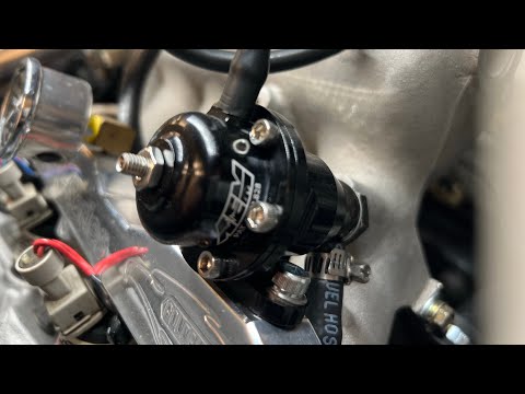 AEM adjustable fuel pressure regulator install on a eg civic hatch.