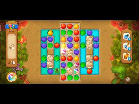 Gardenscapes level 9916 Normal level