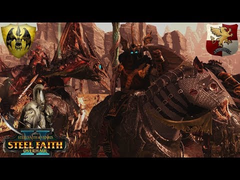 The Vampires of Mousillon - Steel Faith Overhaul 2v2 - Total War Warhammer 2 Gameplay