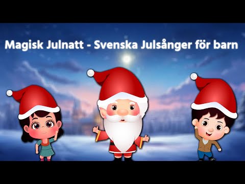 Magisk julnatt där tomtarna vaknar och hela världen glittrar i vinterljus.