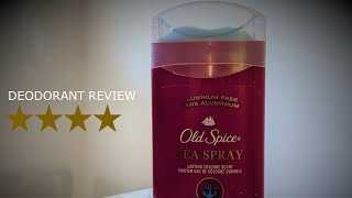 Old Spice Sea Spray Men's Deodorant Review