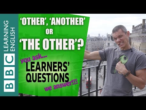Other, another or the other? - Learners' Questions