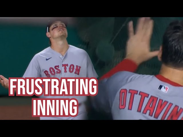 Dropped fly out, questionable call and shoving a fan, a breakdown