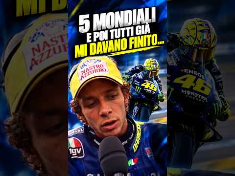 Valentino Rossi spiega perché ha corso in MotoGP fino all’ultimo!