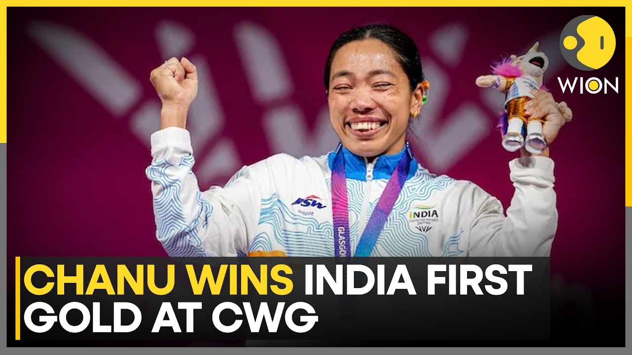 Indian Weightlifter Chanu Makes History With Back-to-back Golds at Commonwealth Games | WION