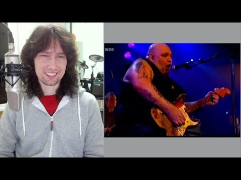 British guitarist analyses Popa Chubby's Hendrix-esque blues chops!