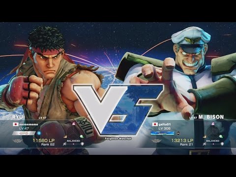 SF5: DAIGO (RYU) VS GALTU01 (M.BISON)