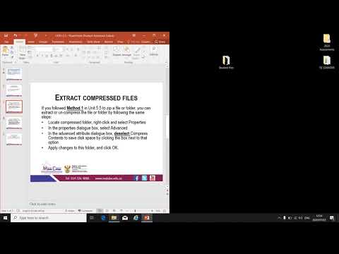 Office Data Processing L3 File Management Topic 3 Module 5 Unit 5.6 Page 68-88-Mrs SE Stander