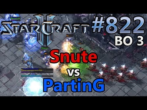 StarCraft 2 - Replay-Cast #822 - Snute (Z) vs PartinG (P) - HSC XVII [German]