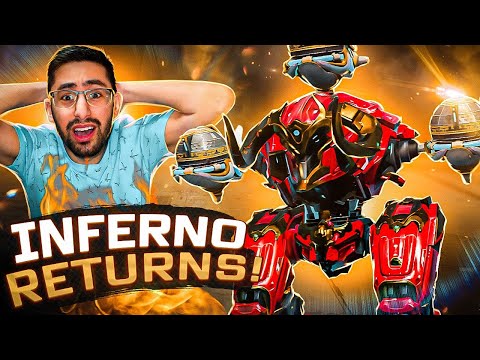 The Return of the INFERNO! OX MINOS w/ Buffed Oolong CINDER | War Robots Titan Gameplay WR