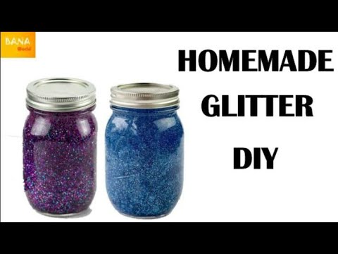 home made glitter with chocolate cover  (Afrina's creativity )