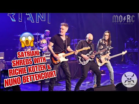 🔥Joe Satriani jams with Nuno Bettencourt & Richie Kotzen on the 2024 Monsters of Rock Cruise! HQ🎸