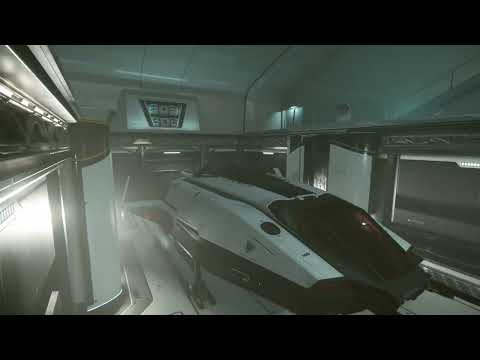 Getting a Pisces into the cargo bay of an Origin 890 Jump