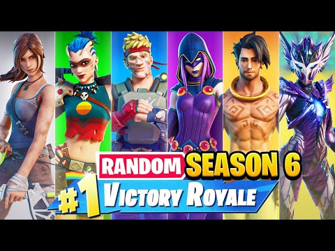 The *RANDOM* SEASON 6 Challenge in Fortnite!