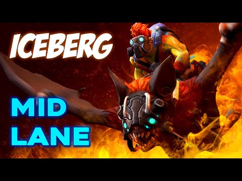 Iceberg Batrider - Mid Lane Ownage - Dota 2 Pro Gameplay [Watch & Learn]