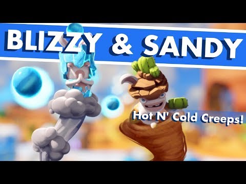 Mario and Rabbids: Blizzy and Sandy Boss Fight