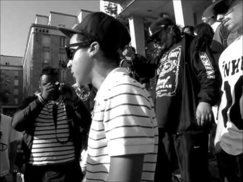 Freestyle #1 - Ghetto tour de france de LIO & SCRIB'R, Brest place de la liberté 2011