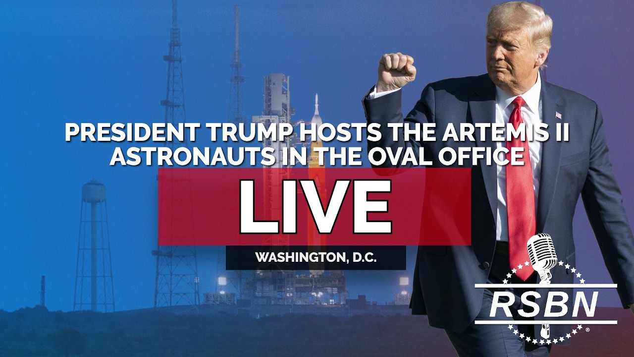 LIVE: President Trump Hosts the  Artemis II Astronauts in the Oval Office - 04/29/26