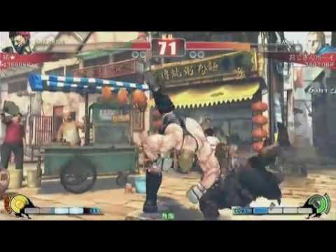 SF4:Yuu★ (Go) vs Ojisan Boy (Ab) - Kumagaya Magician 24-10-2009