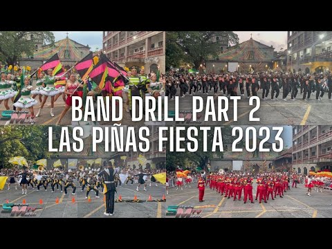 Band Drill Part 2 And Awarding - Las Piñas Fiesta 2023 | Steven Mateo TV