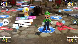 Mario Party Superstars Horror Land Luigi vs Rosalina vs DK vs Waluigi MQDEFAULT Thumbnail