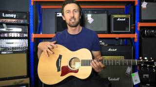 Video thumbnail for 60 SECOND REVIEW   TAYLOR 512E by Haworth Guitars