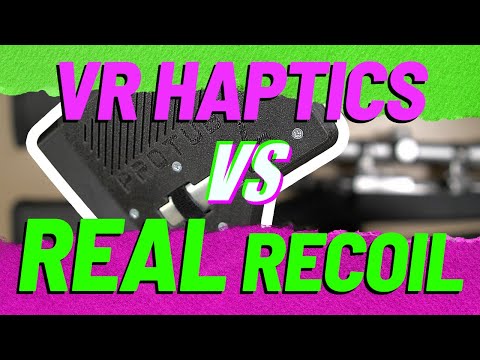 How Strong is VR Haptic Recoil? ProTubeVR ForceTube Explorer Tested