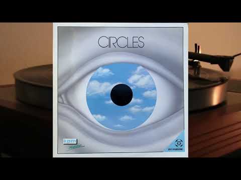 Keith Mansfield, Richard Elen - Circles - vinyl lp album 1985 - electronic, ambient - KPM 1344