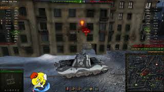 하리코프맵에서 E100 처럼 차고가 높은 탱크가 할 수 있는 꿀팁