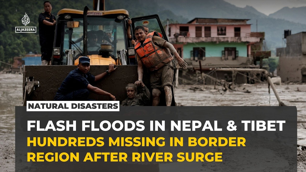 At least 160 killed, hundreds missing, as flash flood hits Nepal and Tibet
