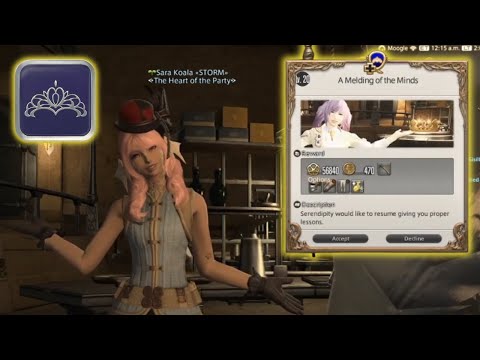 QQ - FFXIV - Goldsmith lvl 20 - A Melding Of Minds