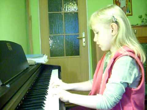 Polish Children's Song PIANO -  MAŁO NAS