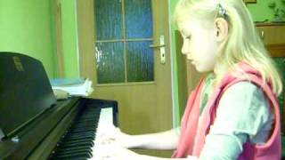 Polish Children's Song PIANO -  MAŁO NAS