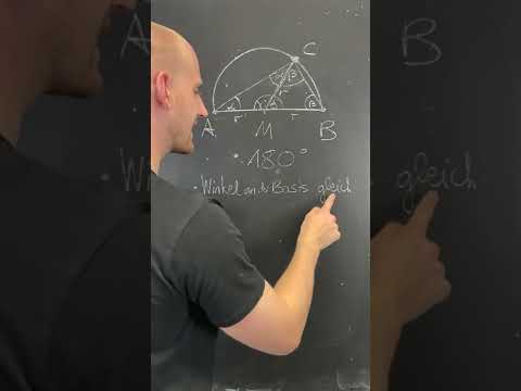 So hat Thales seinen Satz bewiesen!🤯🚀