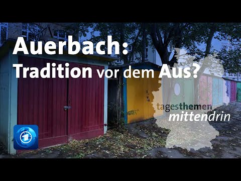 Auerbach: Droht den DDR-Garagen das Aus? I tagesthemen mittendrin